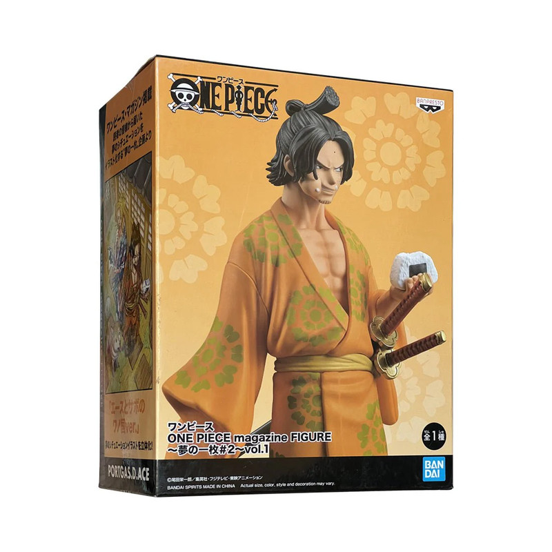 (Pre-Owned) Banpresto One Piece: Portogas D. Ace Figure - Small - مجسم مستعمل